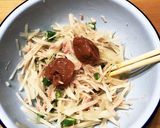 簡単！ヘルシー！ヤーコン×ツナの梅肉和え作り方5写真