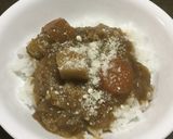 カレーに粉チーズかけるだけ！作り方2写真