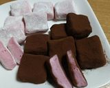 ピンクチョコレートで美味しい生チョコ作り方7写真