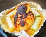 鶏もも塩麹味噌蒸し焼き。作り方5写真