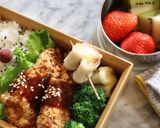 お弁当に！ハートのチーズちくわ作り方3写真