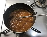 ほろ苦さが美味しい♪ふき味噌作り方3写真