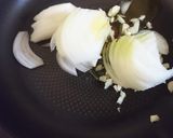 キャベツとにんにくのパスタ作り方3写真