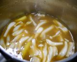 簡単！アスパラぶなぴーのお味噌汁作り方3写真