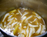 簡単！アスパラぶなぴーのお味噌汁作り方3写真