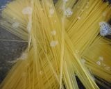 キャベツとにんにくのパスタ作り方8写真