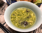 かんたん、きれい♪翡翠色の卵スープ作り方9写真