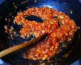 ヴィーガン仕様☆高野豆腐のエビチリ風作り方4写真