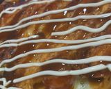 簡単☆タコ焼きの生地で作るピッツァ作り方8写真