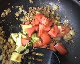 アボカドとトマトのキーマカレー作り方9写真