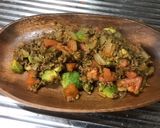 アボカドとトマトのキーマカレー作り方10写真