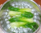 青梗菜の中華風餡掛けしょうゆラーメン作り方2写真