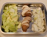 下味冷凍でエビとキャベツのスープパスタ☆作り方2写真