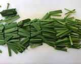 水不使用！ニラの塩焼きそば☆*°超簡単作り方1写真