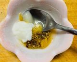 八朔とほうれん草のマスタード米マヨサラダ作り方3写真