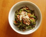 ヘルシー！いんげんと豚肉のごま味噌和え！作り方6写真
