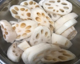 つまみ♡弁当♡鼻炎♡貧血♡照り焼き蓮根作り方1写真