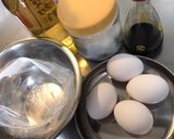 作り置き★酢醤油卵とブロッコリーのサラダ作り方1写真
