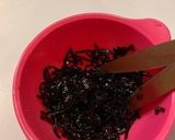 水菜とハムの白和え風サラダ作り方1写真