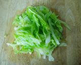 ヘルシー！キャベツのおひたし紅生姜風味！作り方4写真