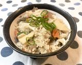 ワタリガニスープごろっと根菜炊き込みご飯作り方8写真