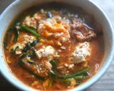 m豆板醤いらず！激旨スンドゥブチゲ作り方6写真