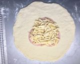 もっちり♪チーズとハムのナン風おやき作り方4写真