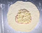 もっちり♪チーズとハムのナン風おやき作り方4写真