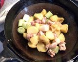 鶏肉ジャガ作り方7写真