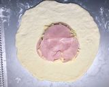 もっちり♪チーズとハムのナン風おやき作り方5写真
