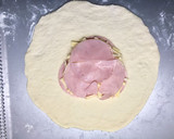 もっちり♪チーズとハムのナン風おやき作り方5写真