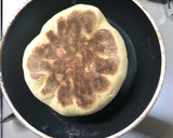 もっちり♪チーズとハムのナン風おやき作り方8写真