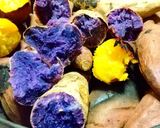 紫芋の焼きいもは甘過ぎずポリフェノール作り方1写真