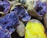 紫芋の焼きいもは甘過ぎずポリフェノール作り方3写真