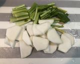 カブと鶏のさっぱり煮作り方1写真