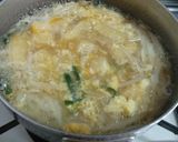もやしと卵の味噌汁♪シャキふわ食感♪作り方4写真