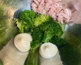 バターナッツ南瓜にツナブロ詰めたチーズ焼作り方13写真
