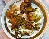 No2370鯛の舞茸酒蒸し空豆添え作り方2写真