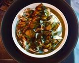 No2370鯛の舞茸酒蒸し空豆添え作り方3写真