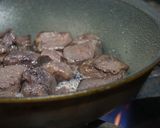 鹿肉と干し柿と大和トウキのカレー作り方4写真