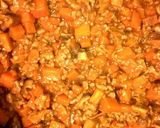 お手軽！にんじんとしいたけのキーマカレー作り方6写真