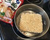 食べ残したラーメンでチャーメン【炒麺】作り方1写真