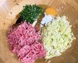 青じそ餃子(花餃子バージョン)作り方3写真