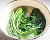 油揚げサクサク！ほうれん草の油揚げロール作り方1写真