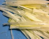 冷やし中華袋麺リメイクで葱胡麻温麺作り方1写真