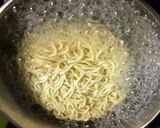 冷やし中華袋麺リメイクで葱胡麻温麺作り方3写真
