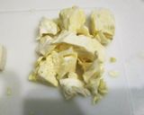 簡単キャベツと豆腐の煮物作り方1写真