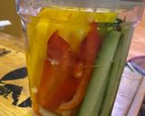 簡単ピクルス。色どり野菜作り方4写真