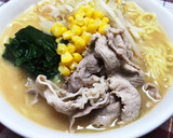ちゃんこ鍋のスープで簡単本格みそラーメン作り方4写真