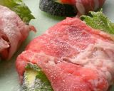 ズッキーニの豚肉巻き作り方3写真